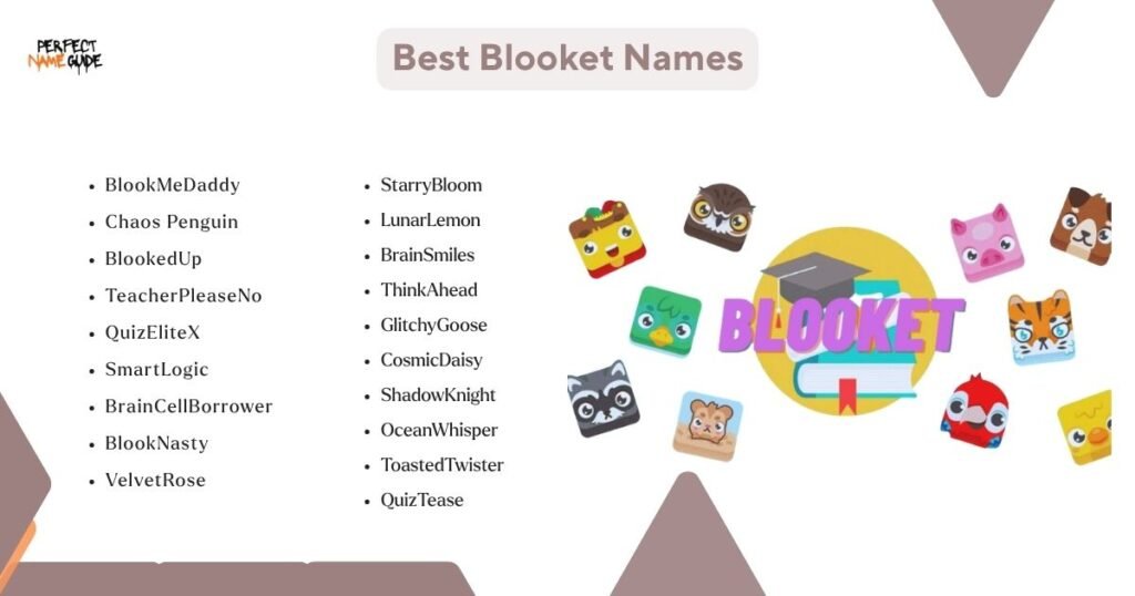 Best Blooket Names
