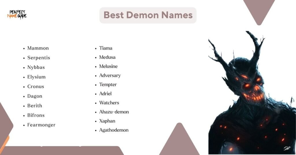 Best demon names