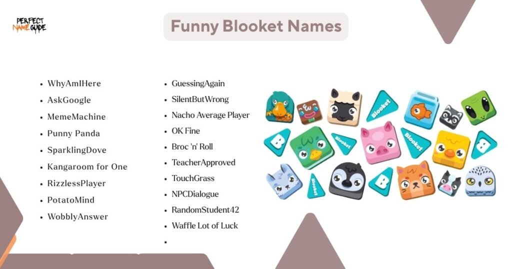 Funny Blooket Names