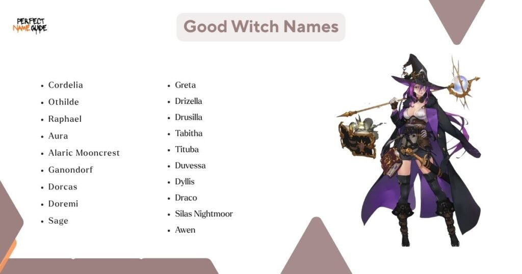 Good Witch Names