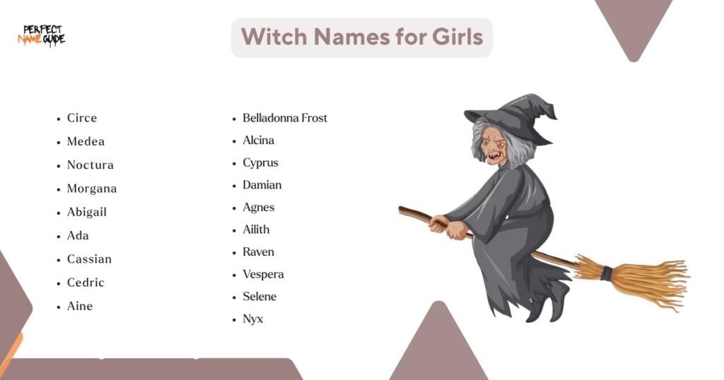 Witch Names for Girls