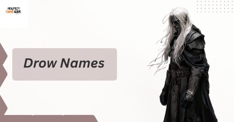 Drow Names
