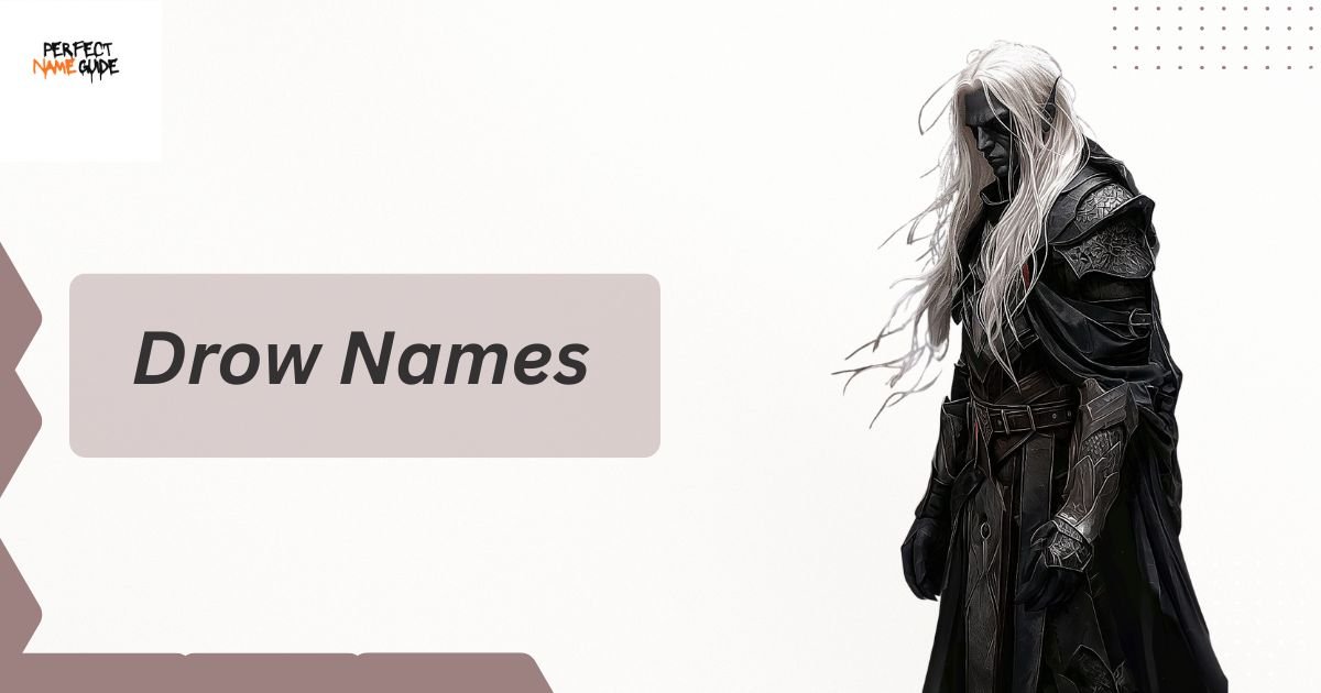Drow Names