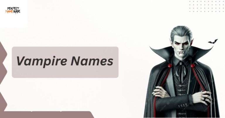 Vampire Names