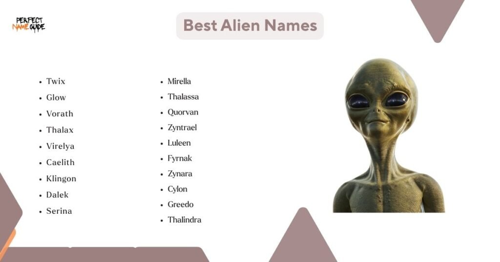 Best Alien Names