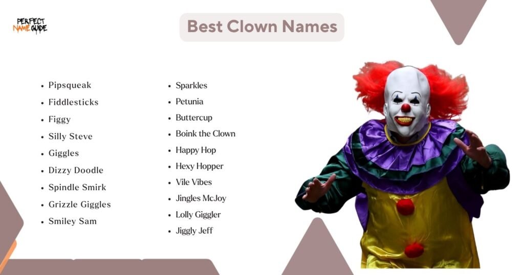 Best Clown Names
