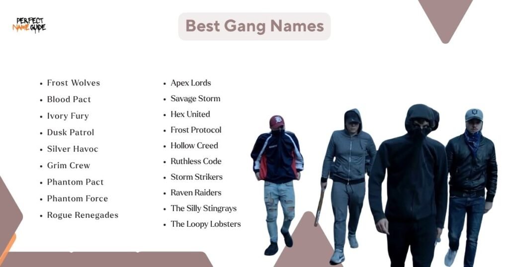 Best Gang Names