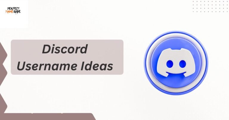 Discord Username Ideas