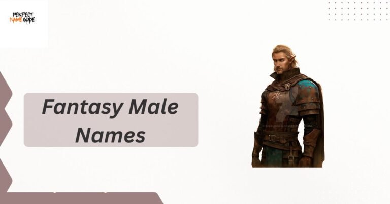 Fantasy Male Names