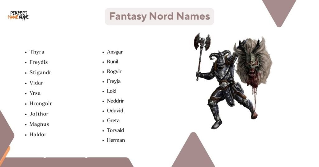 Fantasy Nord Names