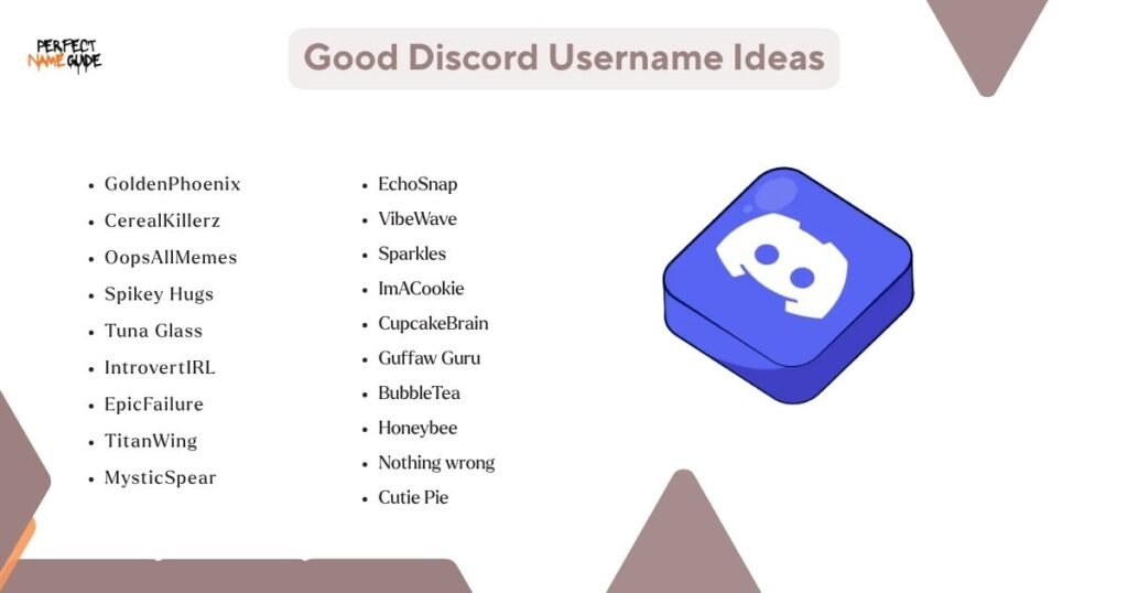 Good Discord Username Ideas