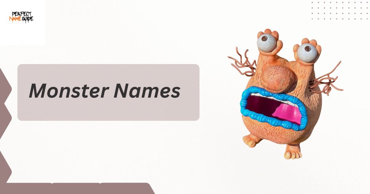 Monster Names