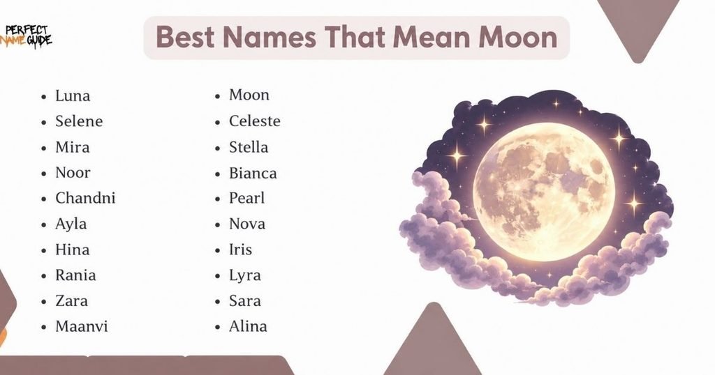 Best Names That Mean Moon