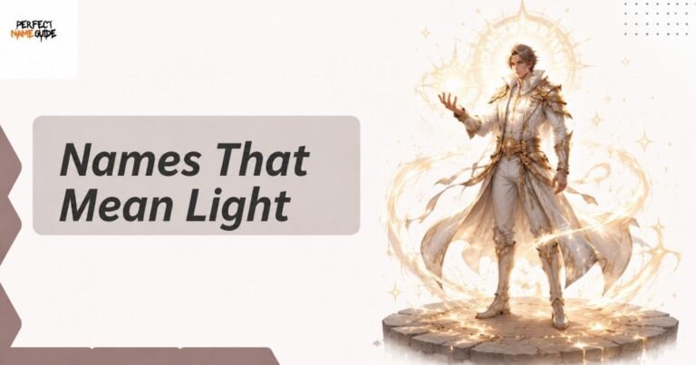 Names That Mean Light