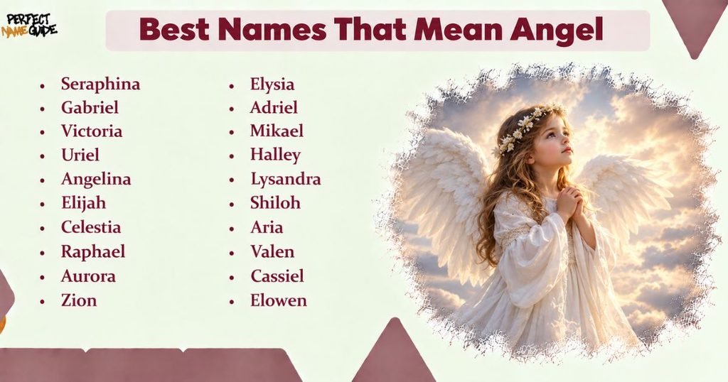Best Names That Mean Angel