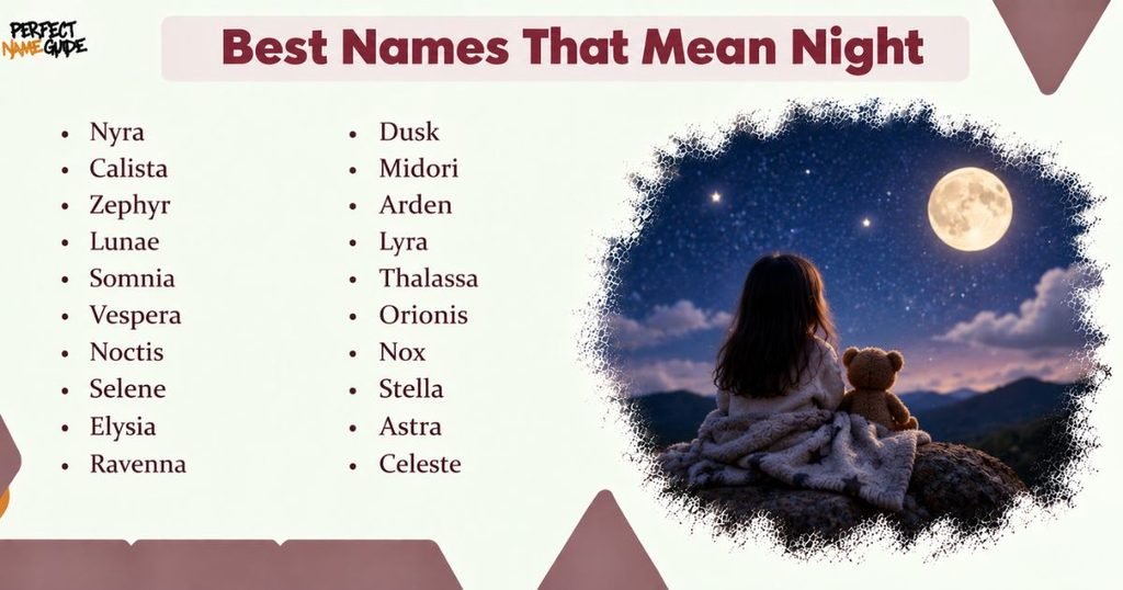 Best Names That Mean Night