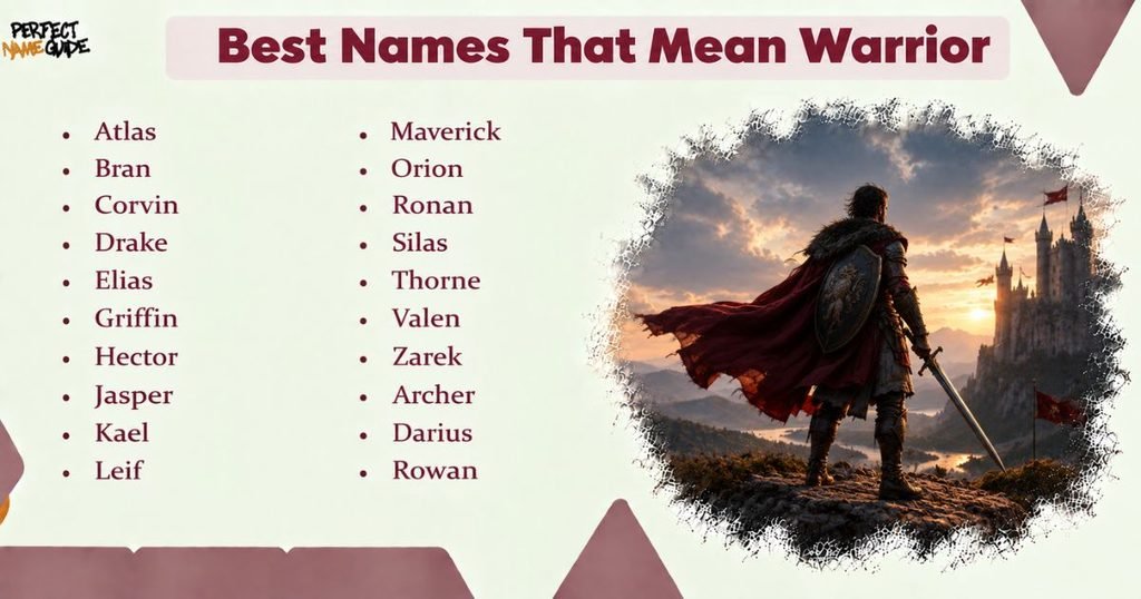 Best Names That Mean Warrior