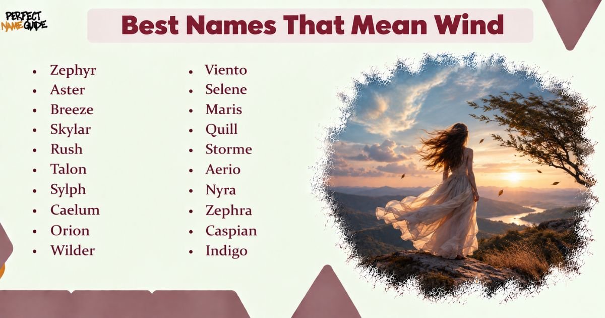 Best Names That Mean Wind
