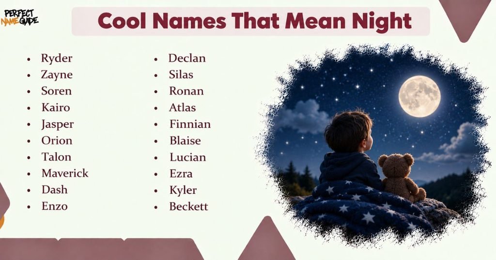 Cool Names That Mean Night