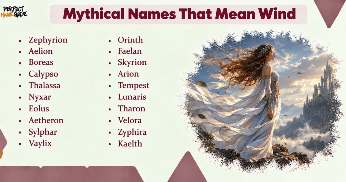 Mythical Names That Mean Wind
