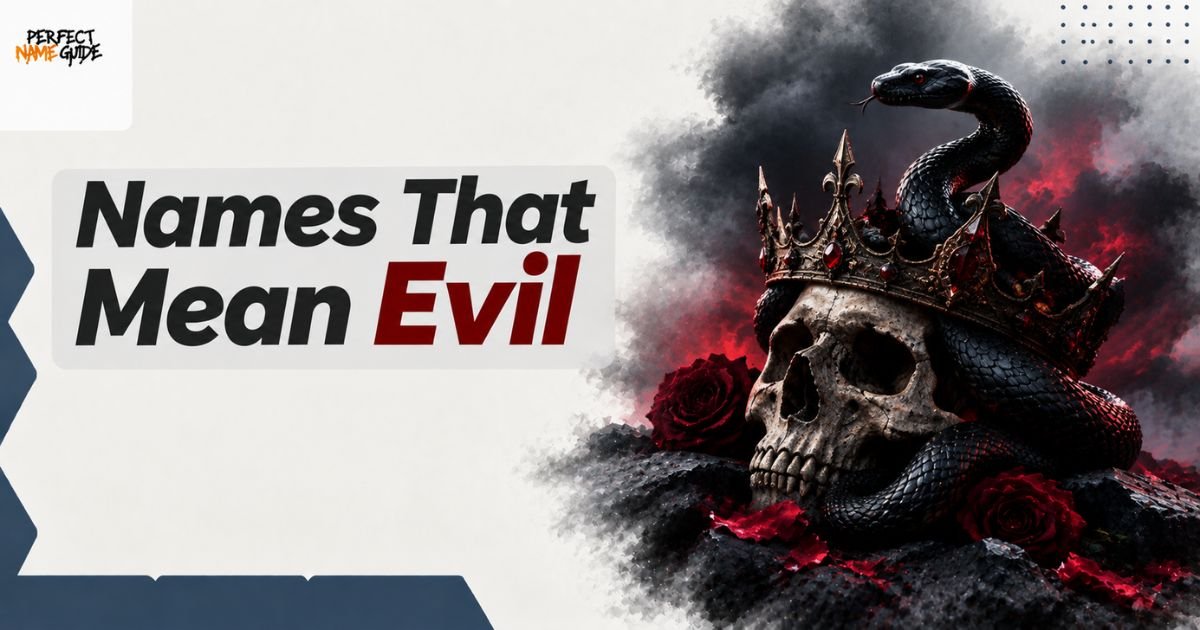Names That Mean Evil