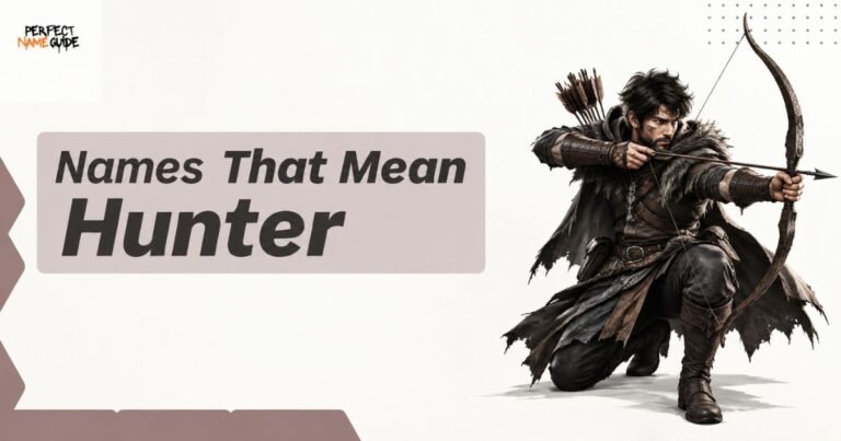Names That Mean Hunter