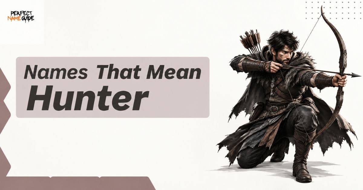 Names That Mean Hunter