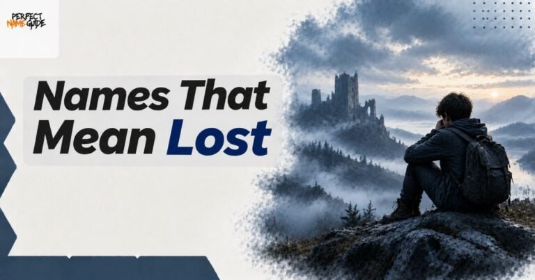 Names That Mean Lost