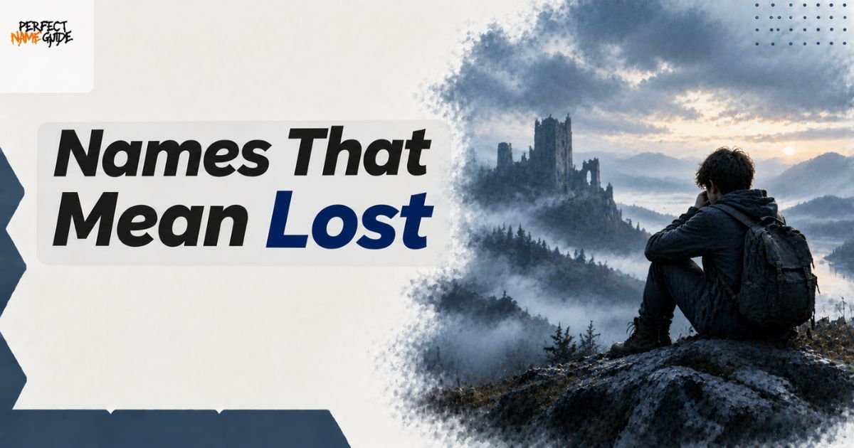 Names That Mean Lost