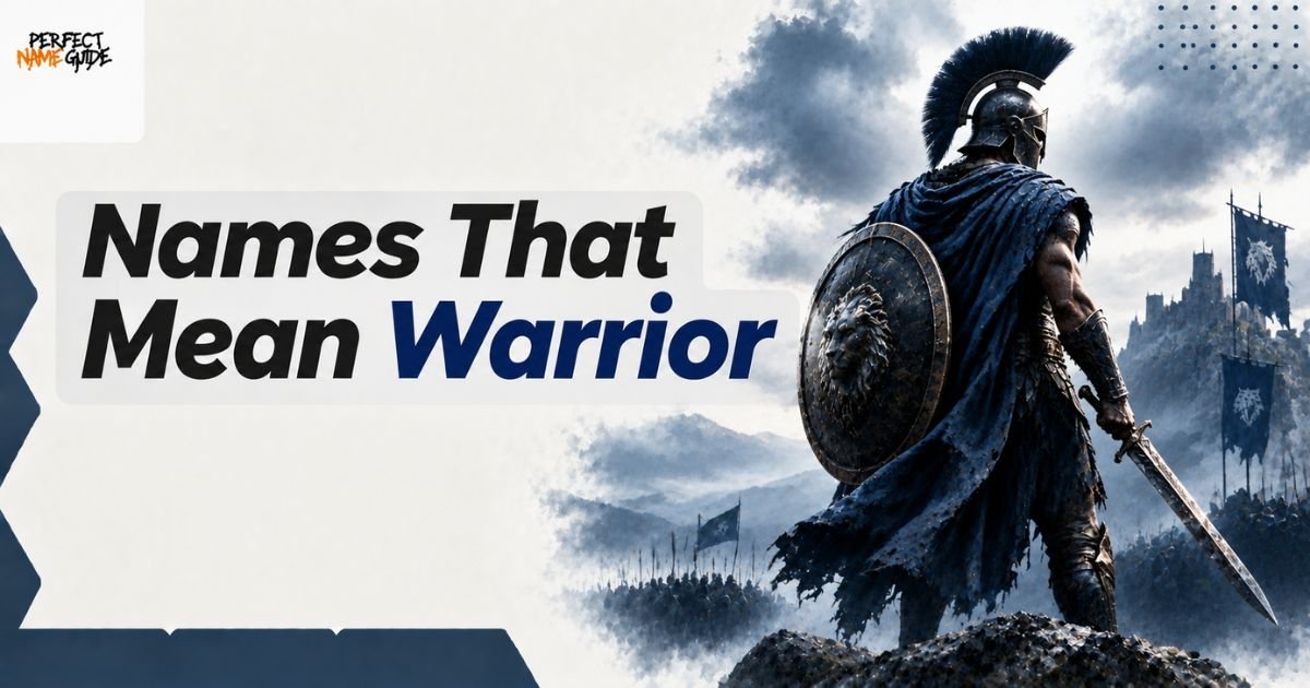 Names That Mean Warrior