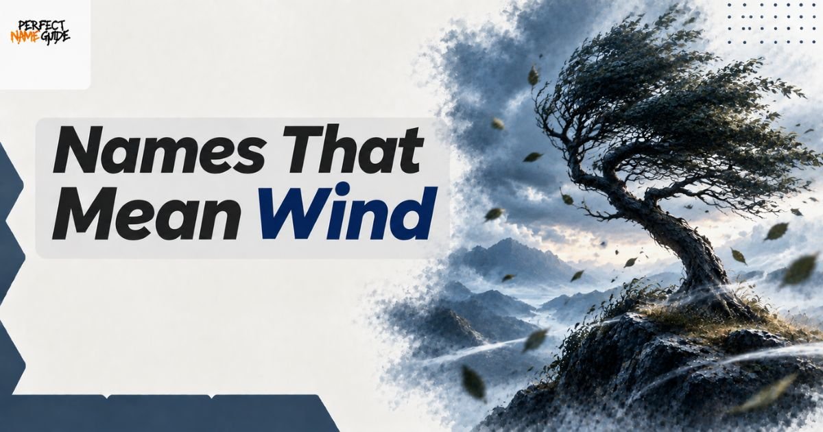 Names That Mean Wind