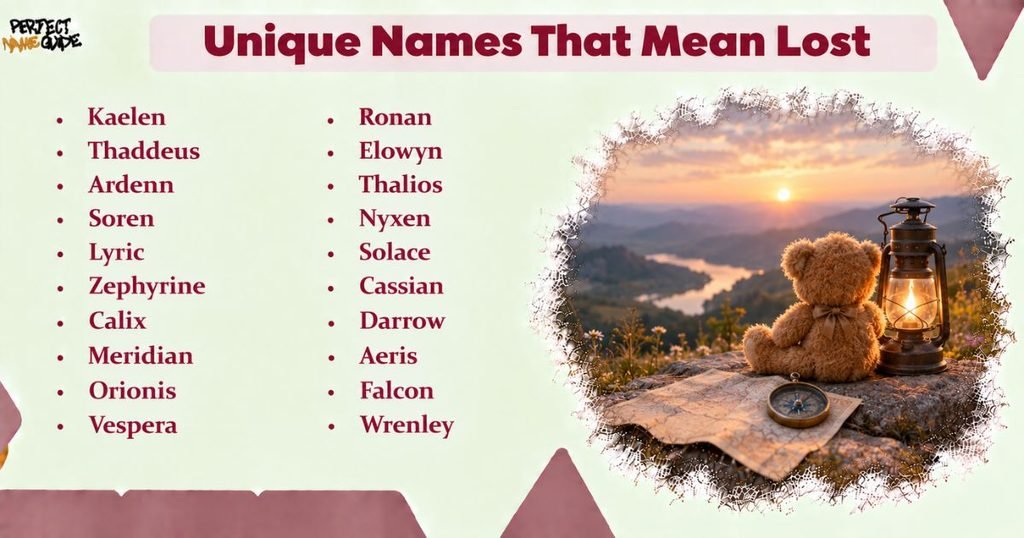 name that means lost