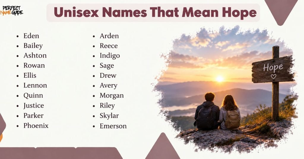 Unisex Names That Mean Hope